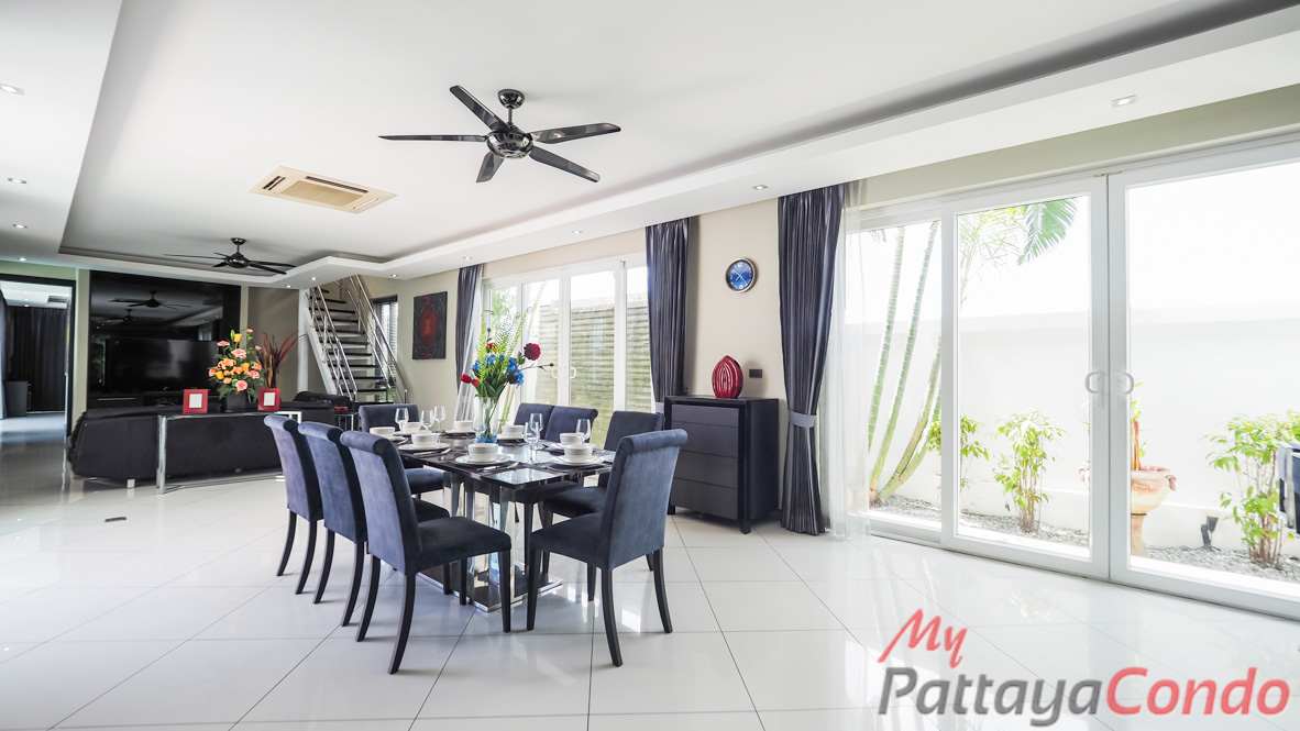 Palm Oasis Pool Villa Pattaya House For Sale - HJPO01-17