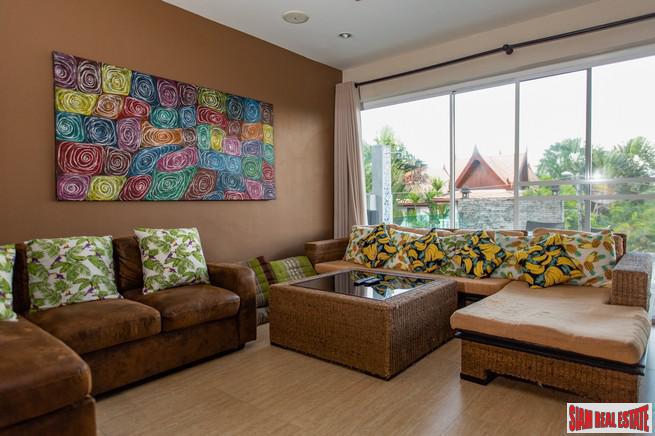 Unique Eight Bedroom + Rooftop Terrace Sea View Pool Villa for Rent in Rawai/Sai Yuan-5