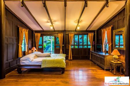 Private Havana | Traditional Thai-Style Three Bedroom Pool Villa for Rent in Bang Jo