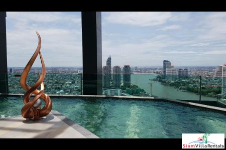 Rhythm Sathorn | River View One Bedroom Condo for Rent near BTS station