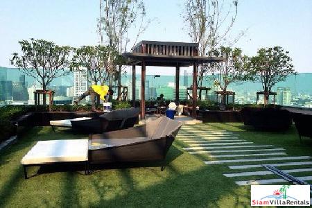 Rhythm Sathorn | River View One Bedroom Condo for Rent near BTS station