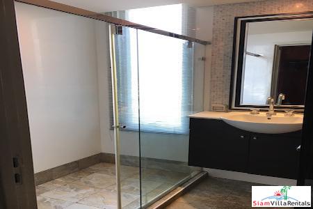 Beautiful Two Bedroom, Two Bath Condo on 24th Floor Facing Krungthep Bridge, Bangkok