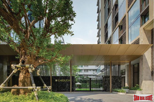 Newly Completed Ultra Luxury High-Rise Condo at Chidlom in the Pathumwan Area -Discount and Rental Guarantee 5% for 2 Years! 2 Bed Units-7