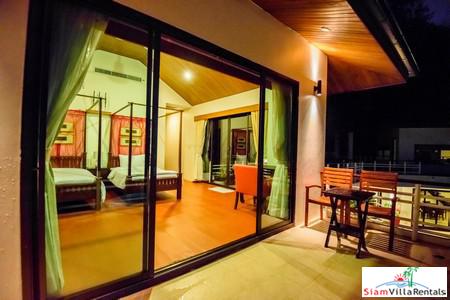 Panoramic Ocean and Lush Mountain Views from this Three Bedroom in Nai Thon