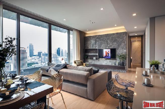 Luxury Saladaeng Two Bed Duplex Condos next to MRT, BTS and Lumphini Park - 16% Discount!