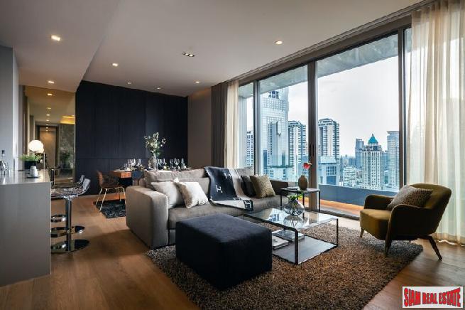 Luxury Saladaeng Two Bed Duplex Condos next to MRT, BTS and Lumphini Park - 16% Discount!