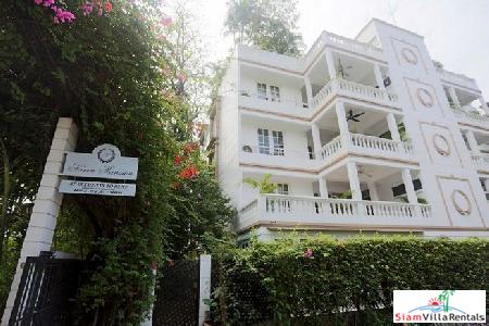 Navin Mansion | Penthouse 3 Bed Duplex at a Boutique Apartment Block of only 8 Units in Tropical Grounds at Yan Nawa - Pets Allowed