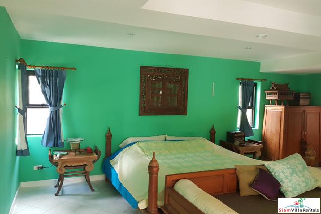 Contemporary Thai Style Three Bedroom House with Fantastic Sea Views in Rawai-9