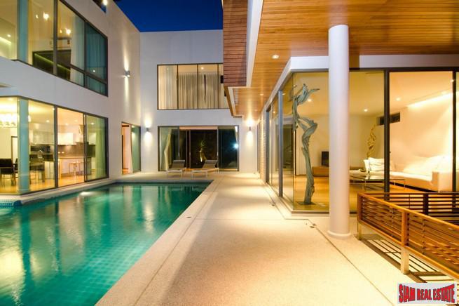 Grand See View Villas | Rare and Exquisite Three Storey Home with Sea, Bay and Mountain Views in Rawai-5