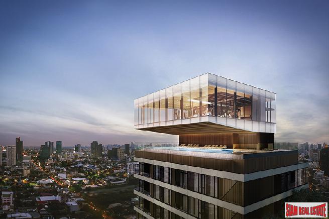 Luxury New Condo Nearing Completion by Japanese and Thai Developers Located between Thong Lor and Ekkamai - One Bed Units - Free Full Furniture or Cash Discount!-0