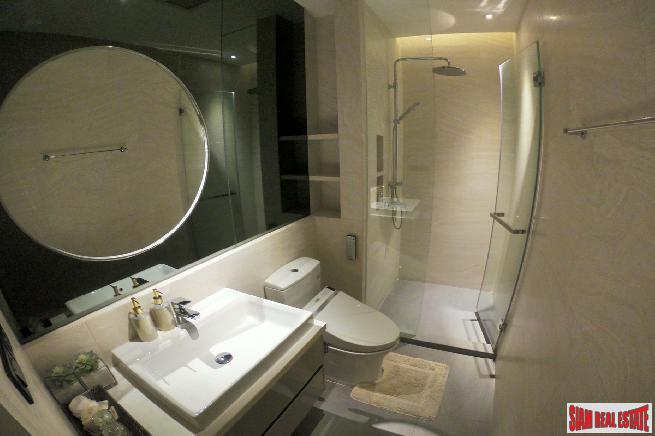 Luxury New Condo Nearing Completion by Japanese and Thai Developers Located between Thong Lor and Ekkamai - One Bed Units - Free Full Furniture or Cash Discount!-22