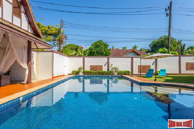 Status Villa Nai Harn | Private Three Bedroom Pool Villa with Large Yard and Gardens for Rent-1