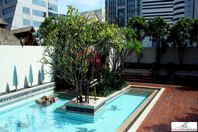 Athenee Residence | Spectacular City Views from this Three Bedroom Corner Condo in Phloen Chit