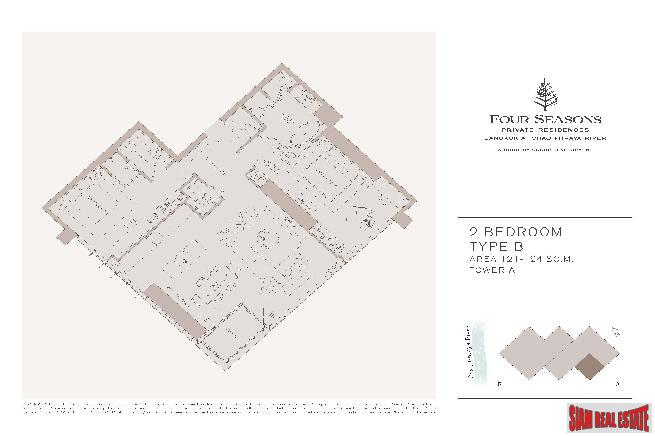 Four Seasons Private Residences Bangkok at Chao Phraya River - 2 Bed Units-14