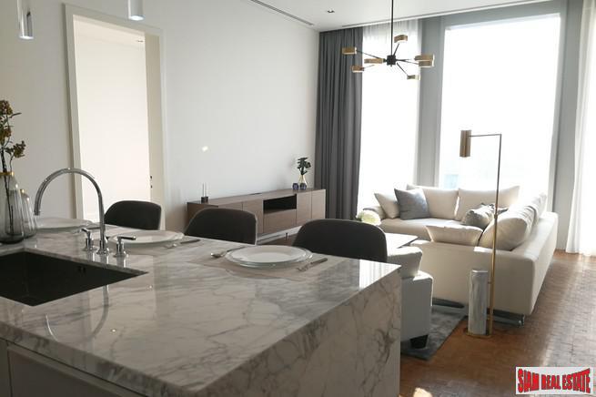 The Ritz-Carlton Residences at MahaNakhon | New Modern Two Bedroom Chong Nonsi Condo with Impressive River and City Views