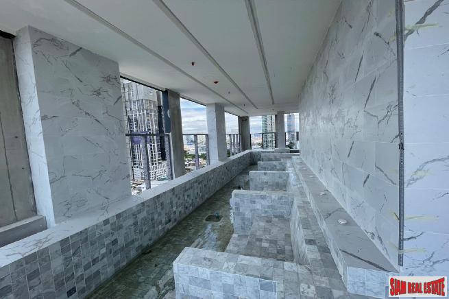 Nearing Completion is this Low Density Luxury Condos suited for Living and Investment at Charoenkrung Road, Sathorn - 2 Bed Duplex Loft Units - Discount and 6% Rental Guarantee for 2 Years!-23
