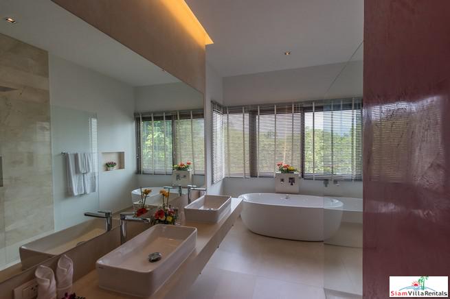 Newly Built Three Bedroom Private Pool Villa in Rawai for Rent-9