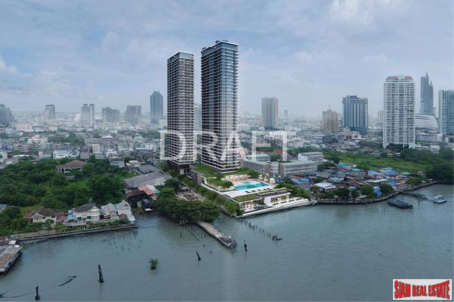Last units available back to market!! Sold out in 1 month: Best Waterfront Living in the Heart of Bangkok (Sathorn-Chareonnakorn) - 1 Bed Plus Units-1