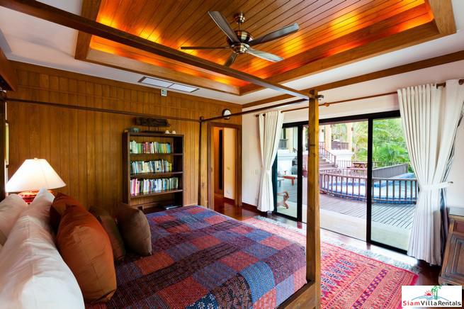 Baan Bua | Magnificent 4 Bedroom Pool Villa For Rent Surrounded by Woods in Nai Harn