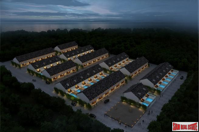 Modern Two Storey Two Bedroom Development with Private Swimming Pools in Nai Harn-1