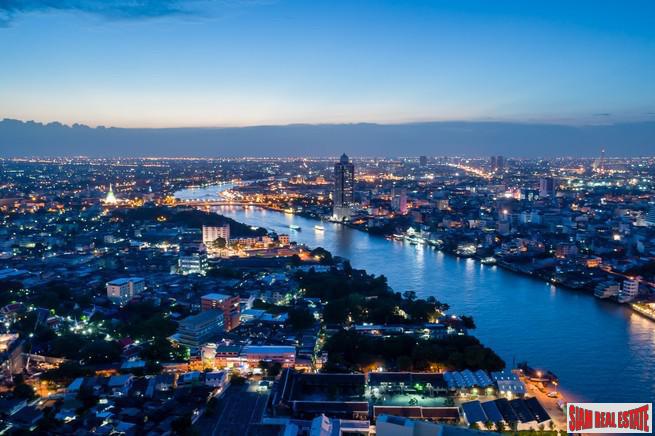 Exclusive Newly Completed Luxury Condo with Spectacular Panoramic Chao Phraya River Views - One Bedroom