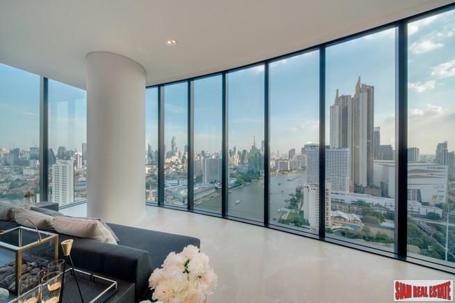 Exclusive Newly Completed Luxury Condo with Spectacular Panoramic Chao Phraya River Views - Two Bedrooms-2