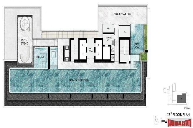 New Riverside High-Rise Condo in Construction in a Community by Leading Thai Developer - 1 Bed Units - Up to 10% Discount!-7