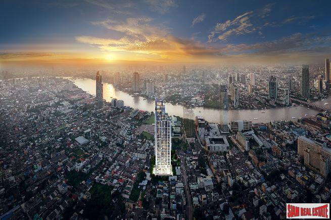 New Riverside High-Rise Condo in Construction in a Community by Leading Thai Developer - 1 Bed Plus Units - Up to 14% Discount!-0
