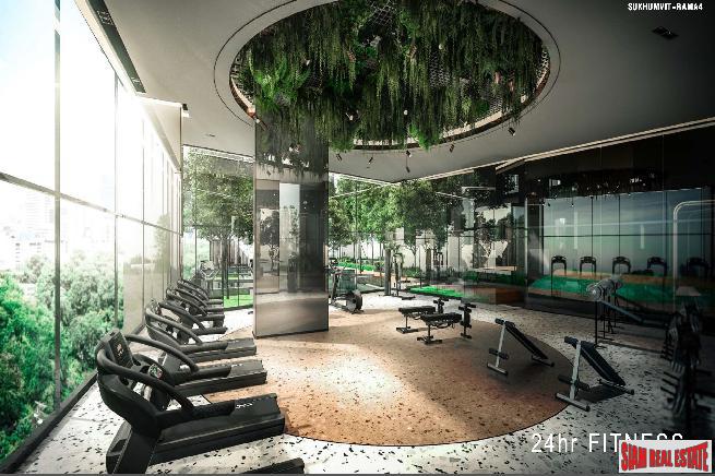New High-Rise Condo in Construction by Leading Thai and Japanese Developers at Sukhumvit-Rama 4, Phra Khanong - 1 Bed Plus Units-28