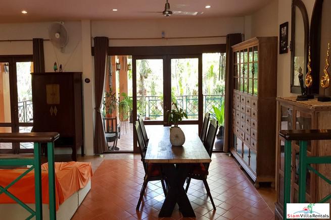 Large Private Four Bedroom House with Pool for Rent on One Rai of Land in Chalong-3