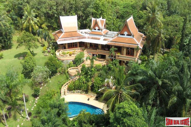 Vichudahills | Luxury Thai-style Sea View Pool Villa for Sale in Layan Beach-1