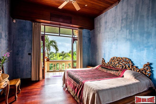 Vichudahills | Luxury Thai-style Sea View Pool Villa for Sale in Layan Beach-20