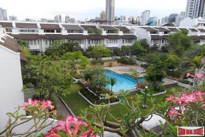 Natural Place | Extra Large Three Bedroom Family-Style House for Sale in Secure Phrom Phong Compound-0
