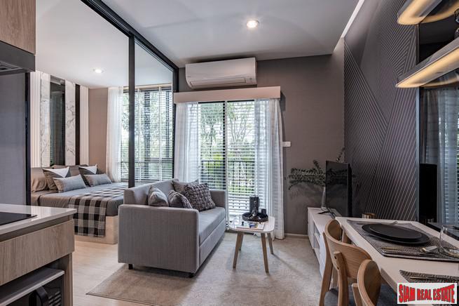 New Value High-Rise Condo by Leading Thai Developer at Srinakarin Road, next to New MRT Si La Salle - One Bed Units-9