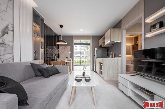 New Value High-Rise Condo by Leading Thai Developer at Srinakarin Road, next to New MRT Si La Salle - One Bed Units-16