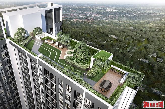 New Value High-Rise Condo by Leading Thai Developer at Srinakarin Road, next to New MRT Si La Salle - One Bed Units-4