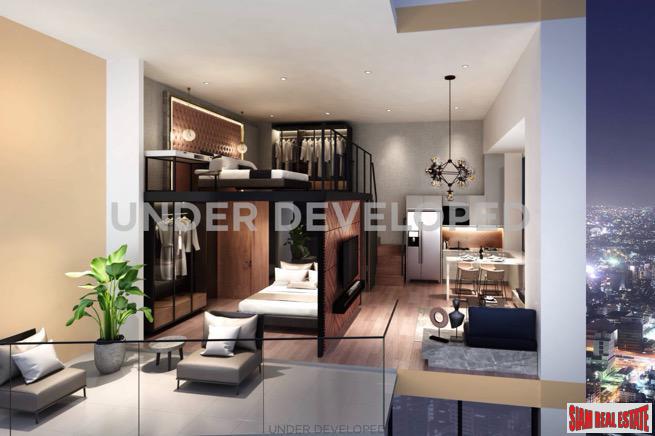 3 Bed Duplex Unit in New Development Built 500 M. from New Orange MRT Line in Rama 9-6