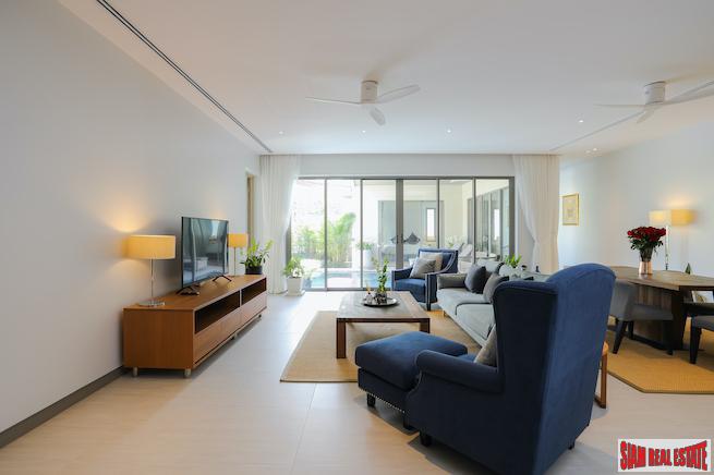 New Contemporary Three Bedroom Pool Villa with Modern Furniture for Sale in Cherng Talay-2