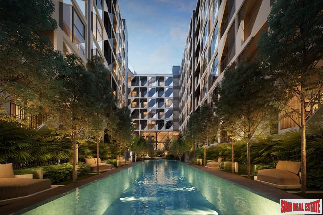 New Low-Rise Condo in Ratchada Area, Close to Offices and Shopping, 350 Metres to MRT Huai Khwang - Large 1 Bed Units-0