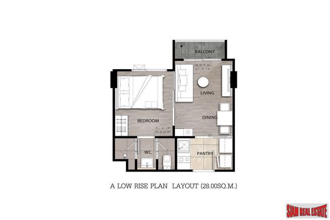 New Ramkhamhaeng Development with Excellent Modern Facilities - Two Bedroom-10