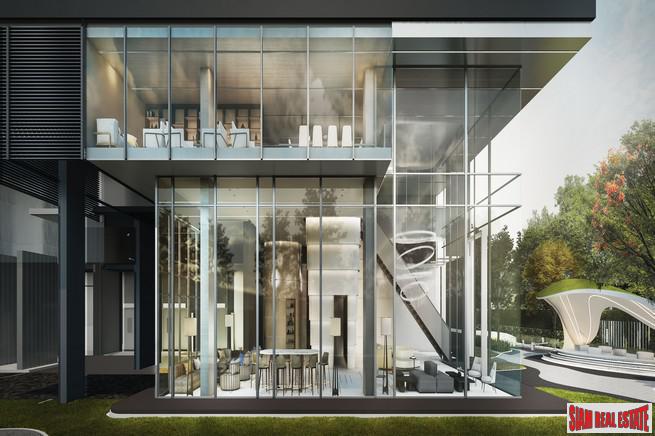 New High-Rise Smart Condo in Construction with Excellent Facilities on Connecting Road between Sukhumvit and Thepharak - 0 Metres to MRT - 2 Bed Units-2