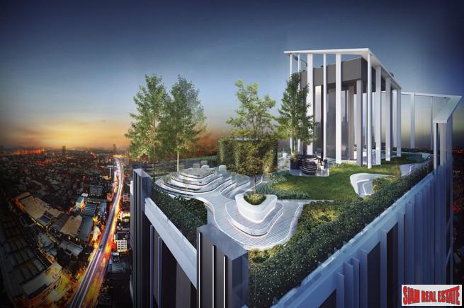 New High-Rise Smart Condo in Construction with Excellent Facilities on Connecting Road between Sukhumvit and Thepharak - 0 Metres to MRT - 2 Bed Units-3