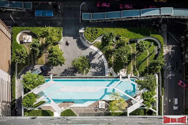 Pyne by Sansiri | Luxury One Bedroom for Sale with City & Pool Views very close to BTS Ratchathewii-12