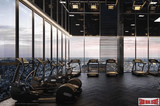 New Luxury High-Rise Newly Completed Next to BTS at Ratchayothin, Chatuchak - 1 Bed Units-4