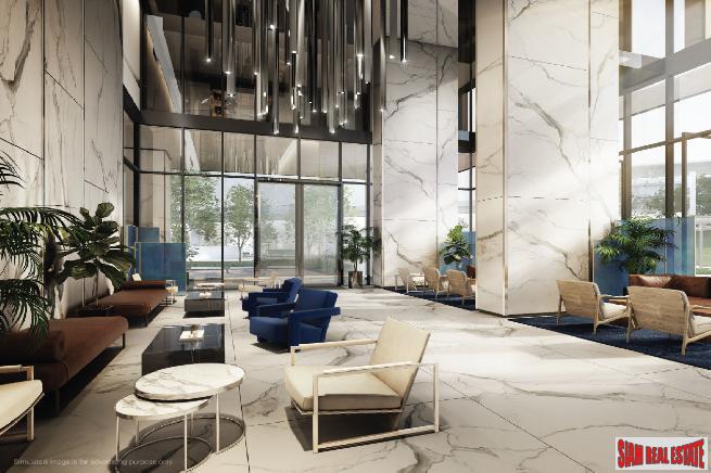 New Luxury High-Rise Newly Completed Next to BTS at Ratchayothin, Chatuchak - 2 Bed Corner Units-3