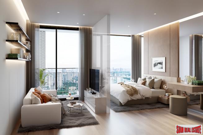 New Off-Plan Mega Project of Condos in Green Surroundings with River and City Views at Sukhumvit 64, Punnawithi - 2 Bed 45 sqm Units-10