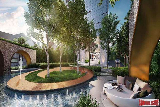 New Luxury High-Rise Condo with Amazing Facilities next to Santiphap Park and close to BTS Victory Monument - 2 Bed Units-6