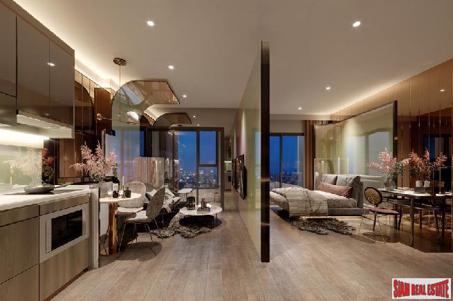 New Luxury High-Rise Condo in Construction at Ekkamai Road, Sukhumvit 63 - 1 Bed Units-9