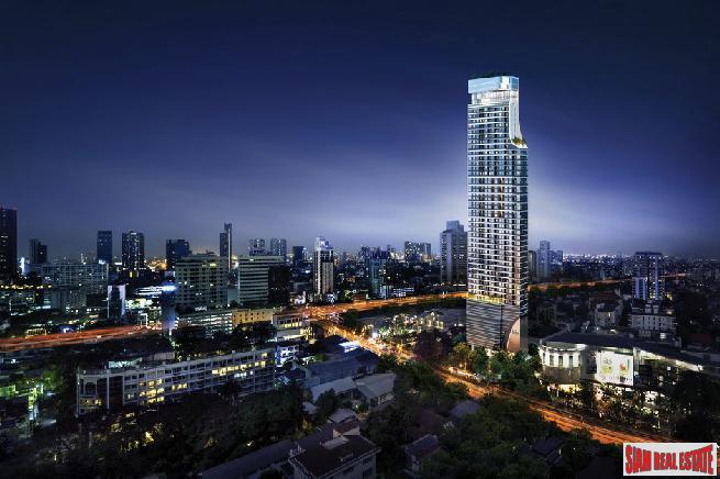 New Luxury High-Rise Condo in Construction at Ekkamai Road, Sukhumvit 63 - 1 Bed Plus Units