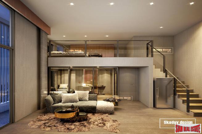 New Luxury High-Rise Condo in Construction at Ekkamai Road, Sukhumvit 63 - 1 Bed Loft Units-4